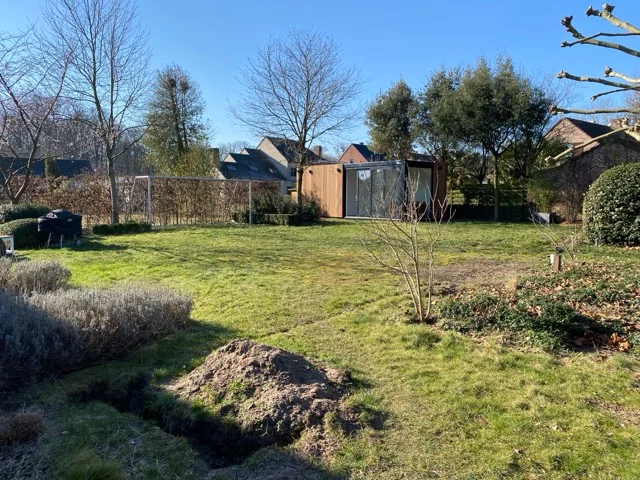 timeoutbox in de tuin