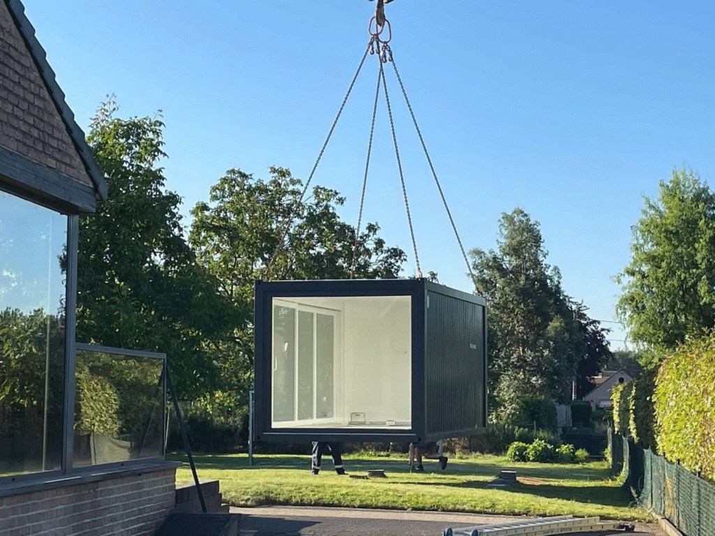 timeoutbox wordt geleverd via een kraan